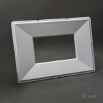 پک کامل بدنه پروژکتور 75-50 وات تمام آلومینیوم با شیشه سکوریت IP65 - تصویر 3