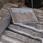بدنه خام پروژکتور 150-100 وات ماشین کاری شده